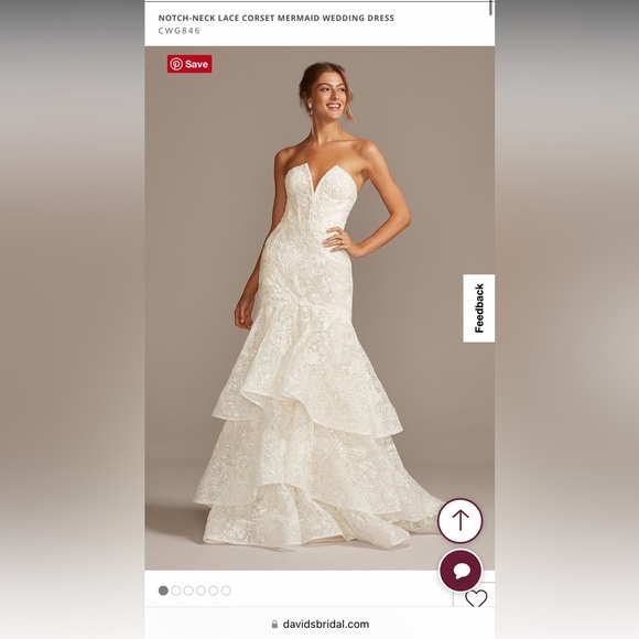 Wedding dress - Picture 1 of 2